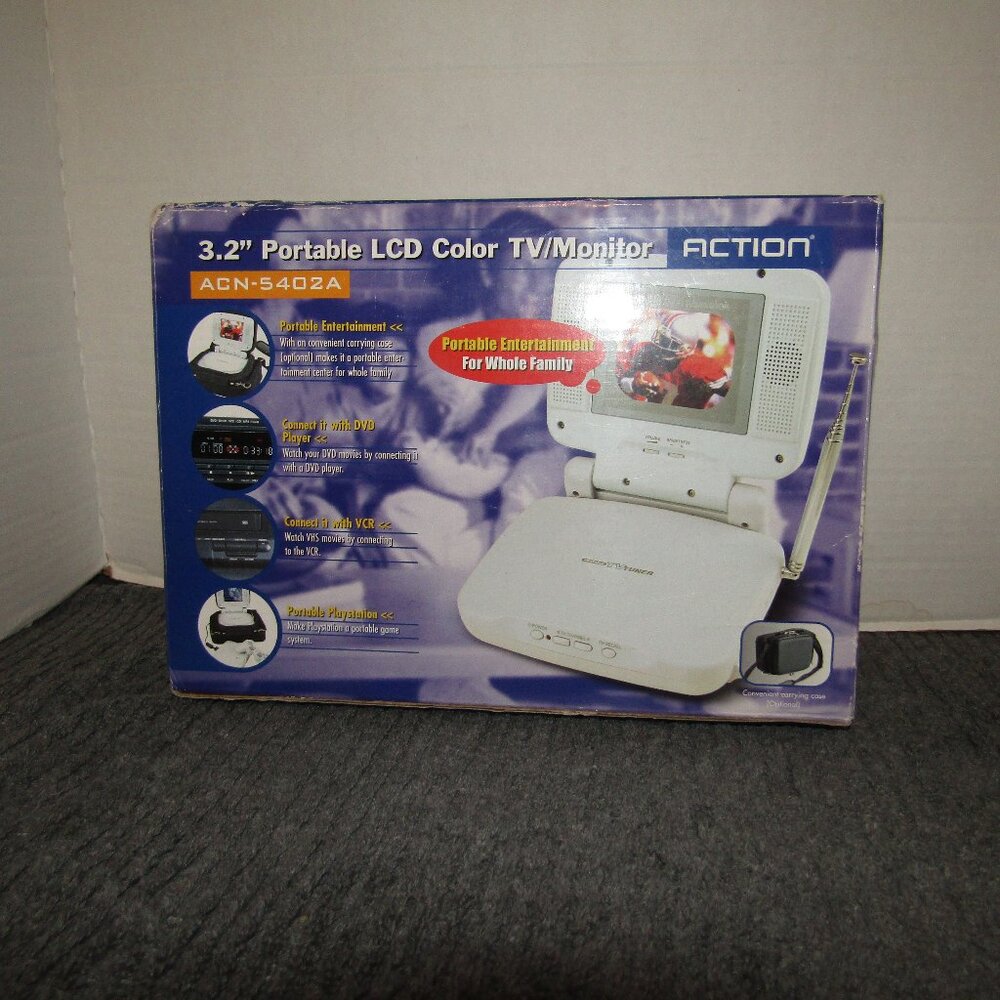 Action ACN-5402A Portable LCD  Color TV/Monitor